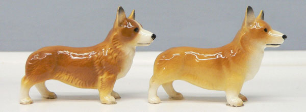 Hagen Renaker miniature made in America dog Corgie